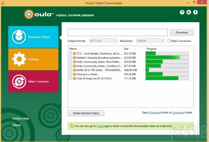 Houlo Video Downloader下载,视频下载工具,下载工具,视频下载